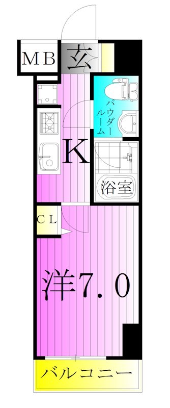 GENOVIA金町 間取り図