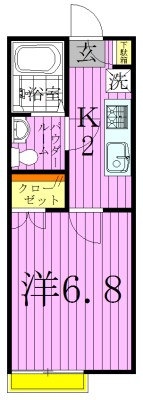 セントポーリア綾瀬 間取り図