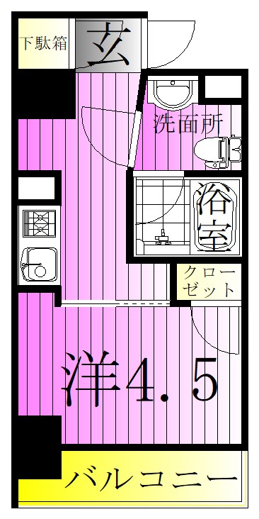 リヴシティ堀切菖蒲園 間取り図