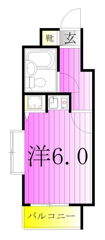 ライオンズマンション北綾瀬第２   間取り図