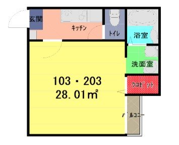 一刻館 間取り