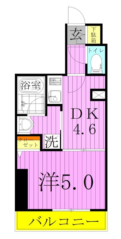 ラフィスタ北綾瀬 間取り図
