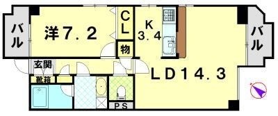 ロイトン松戸 間取り
