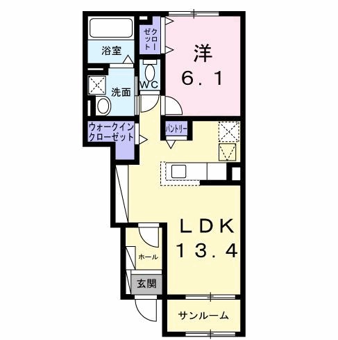 レスポワール　B 間取り