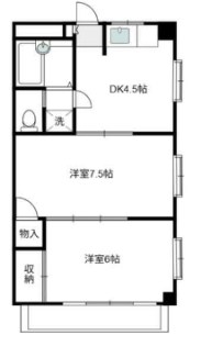 ユーホリアT 201号室 間取り