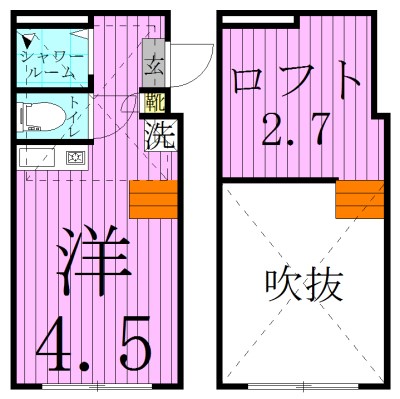 Spilytus北千住 間取り図