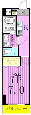 シェロ・ガーデン 間取り図