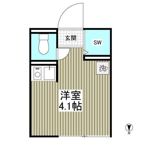 大瀬アパート 間取り図