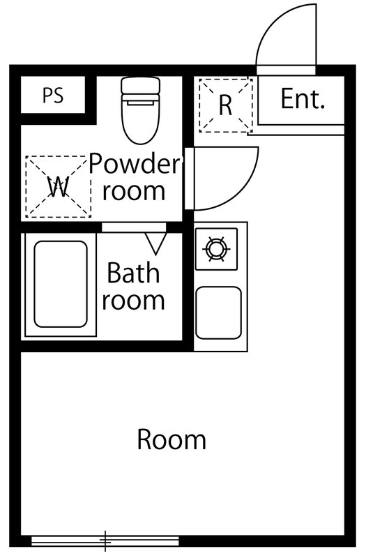 エスアールYAZAIKE 間取り図