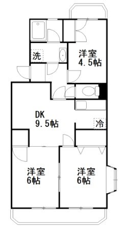 フェルムグレース 301号室 間取り