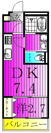 KEIAI　RESIDENCE　五香Ⅱ 間取り