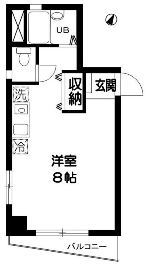 ボナール三ノ輪 間取り図