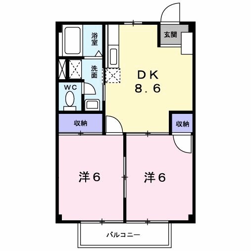 ココハイツ 間取り