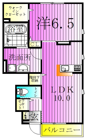 仮称　ASTER 間取り図