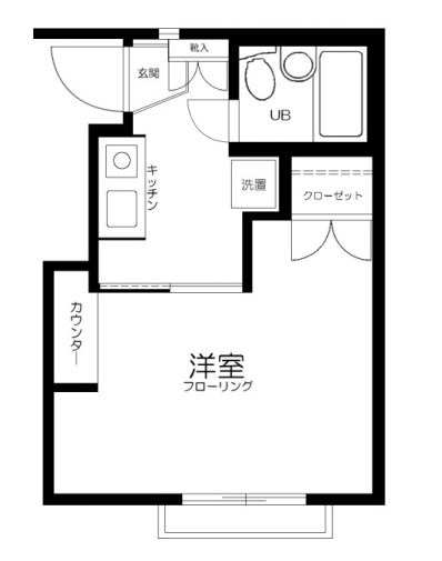 ＳＡＮ　ＶＩＳＣＯＮＴＩ 間取り図