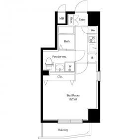 LEXE　東京　East id 間取り図