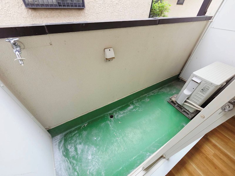 クレール北綾瀬 ベランダ