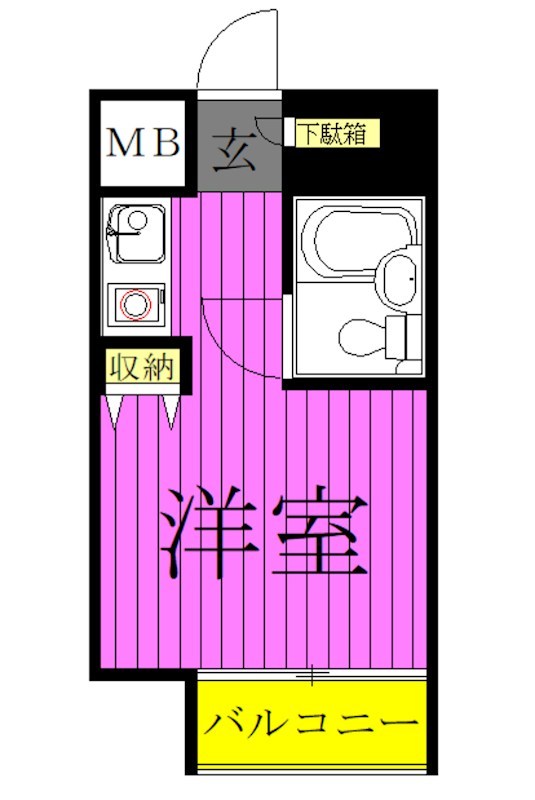 フリーダム町屋 間取り図