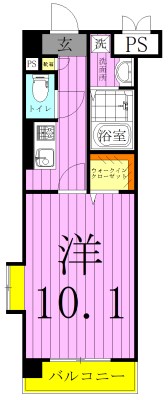マーケイ 間取り図
