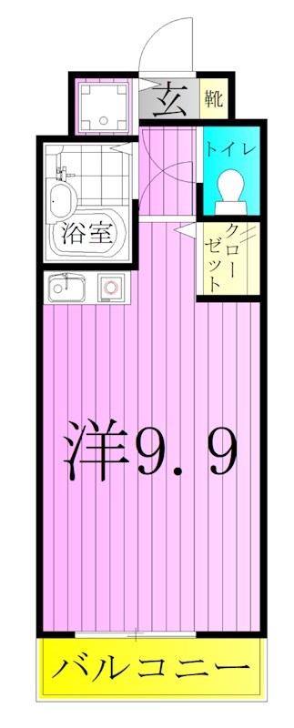 第２１新井ビル  間取り図