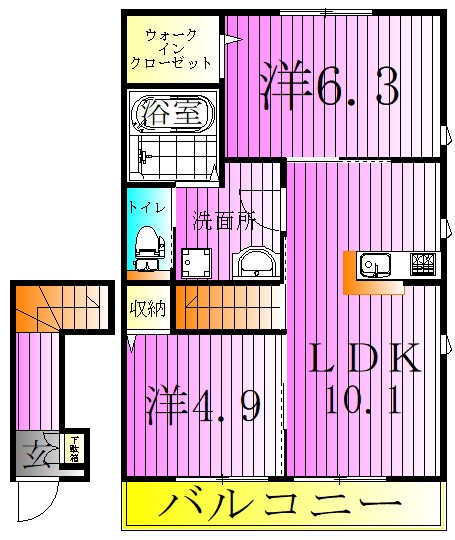 仮称　ASTER 間取り図