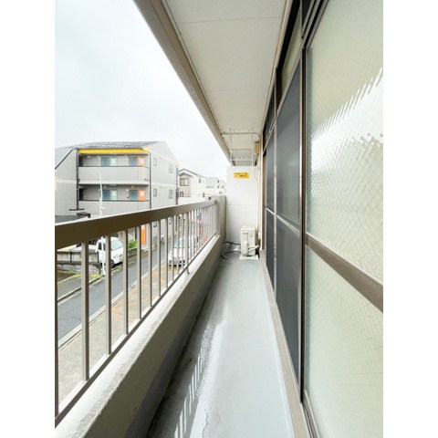 第六竹石マンション ベランダ