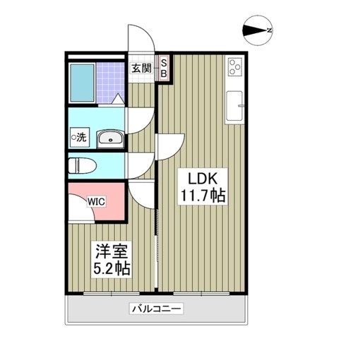 第六竹石マンション 間取り図