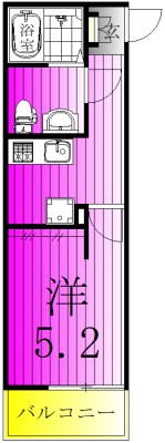 メゾングリーズ五香南 間取り