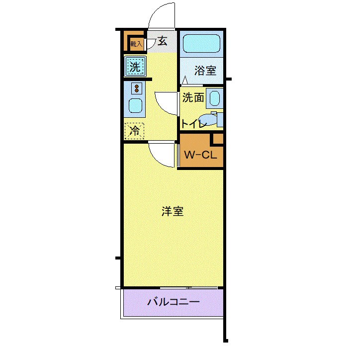 ラフィーナー松戸 305号室 間取り