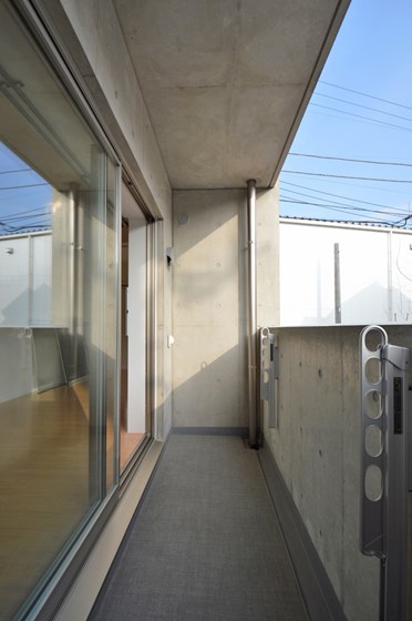 アンソレイエ ベランダ