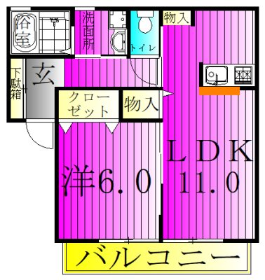 サニーコート 間取り