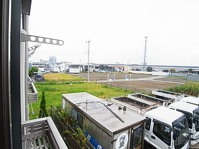 シーダーベルクＢ ベランダ