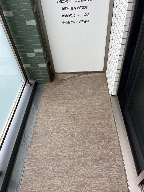 グランパーク町屋 ベランダ