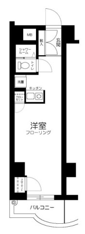 ビューパレー西新井  間取り図