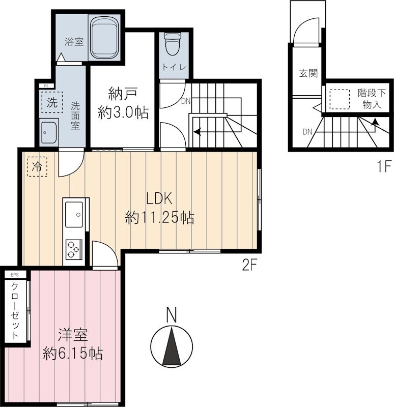 アンシャンテ 間取り図