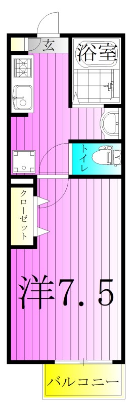 セレ北綾瀬 間取り図
