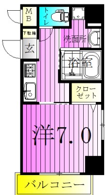 ゴールドリーフ 間取り図