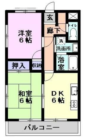 ミートップビルディング 301号室 間取り