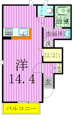 ベルビューコート 間取り