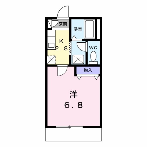 メゾンフルール 間取り図