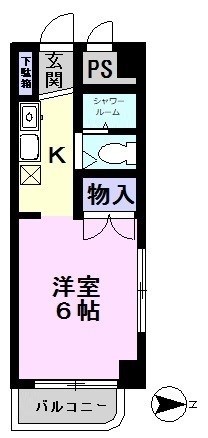 ソフィアコート 301号室 間取り
