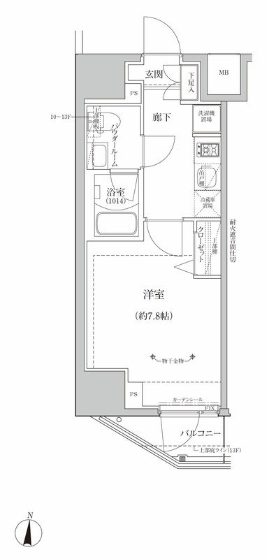 RELUXIA亀有 間取り図