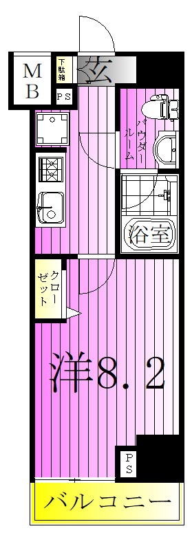 RELUXIA亀有 間取り図