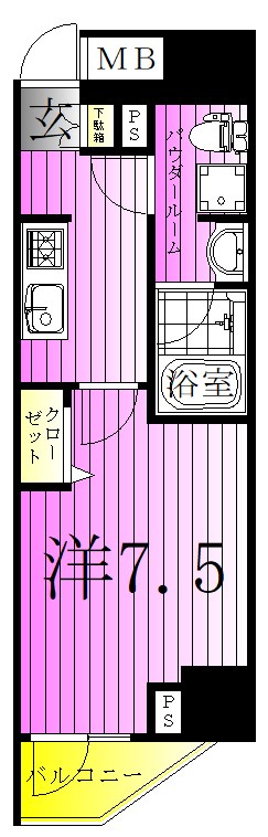RELUXIA亀有 間取り図
