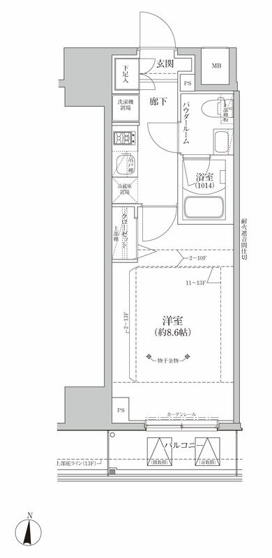 RELUXIA亀有 間取り図