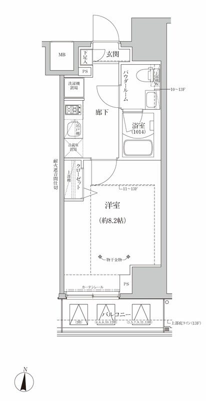 RELUXIA亀有 間取り図