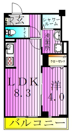 Cent-Donner　Senju 間取り図