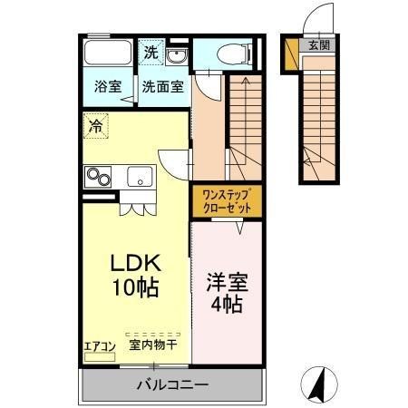 ティアラ新鎌Ⅱ 間取り