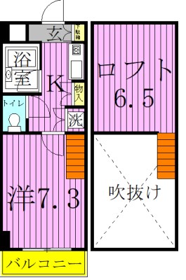 ＫＦビル 間取り図