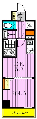 ラフィスタ大師前4 間取り図